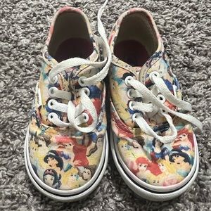 Disney Princess Vans Toddler Size 6